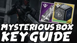 Destiny 2: Mysterious Box Key Guide - All Black Armory/Forge Keys (Izanagi's Burden)