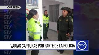 VARIAS CAPTURAS POR PARTE DE LA POLICÍA