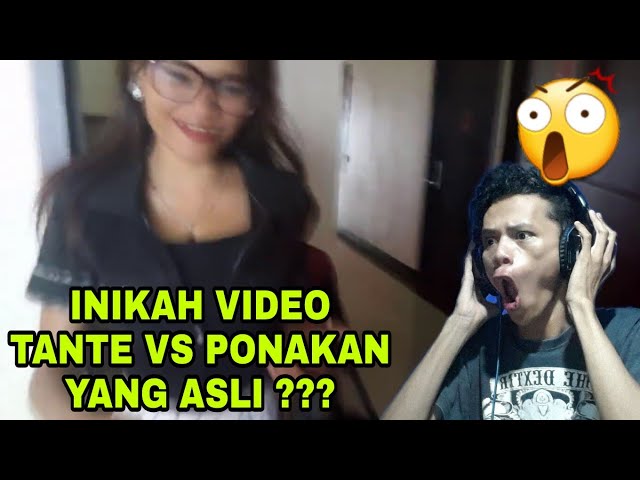 INIKAH VIDEO TANTE VS PONAKAN YANG ASLI ???!!!!