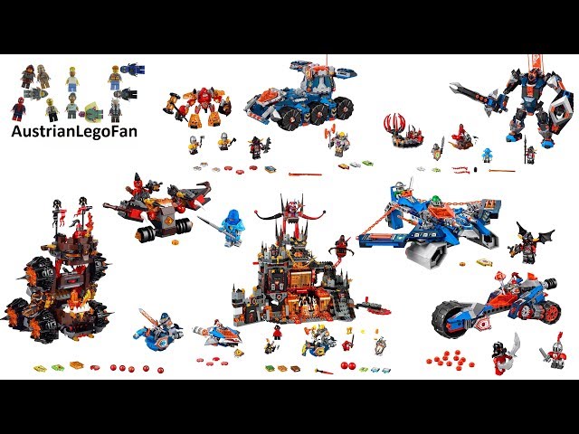 All Lego Nexo Knights Season 2 sets - Lego Speed Build Review | Видео на Запорожском портале