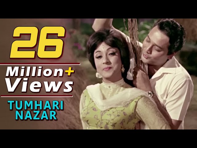 Tumhari Nazar Kyon Khafa Ho Gayi - Md. Rafi, Lata Mangeshkar, Do Kaliyan Song | Видео на Запорожском портале